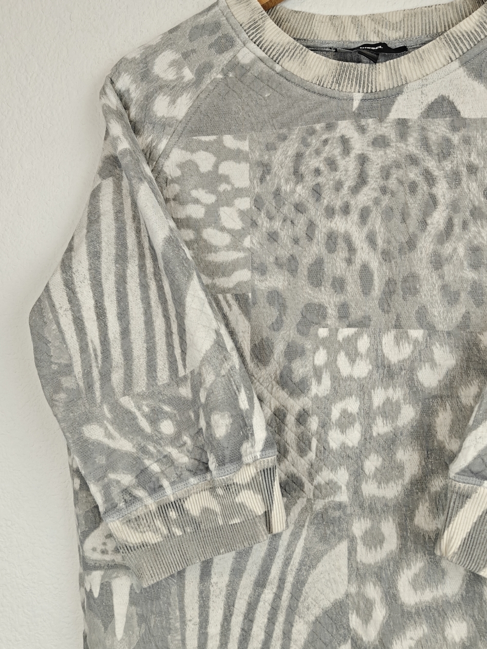 Diesel Multi Animal Print Mini Dress | Y2K Statement Bodycon XS - Picture 5 of 15